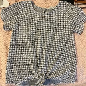 Checkered top